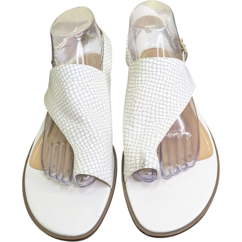 Vionic White Textured Women's Sandals - Picture 6 of 12